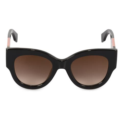 black fendi cat eye sunglasses|fendi cat eye sunglasses sale.